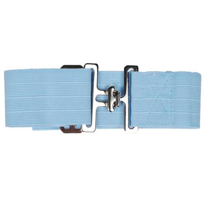 Dekensingel elastisch smal blauw