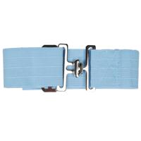 Dekensingel elastisch smal blauw - thumbnail