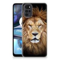Motorola Moto G22 | TPU Hoesje | Leeuw - thumbnail