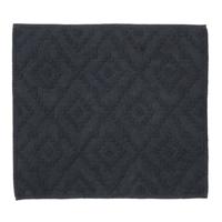 Badmat Sealskin Aztec 60x60 cm Katoen Donkergrijs - thumbnail