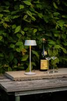 KonstSmide Oplaadbare tafellampMenton grijs - 7839-300 - thumbnail