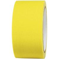 TOOLCRAFT 80FL5025EC 80FL5025EC Textieltape 80FL5025EC Neon-geel (l x b) 25 m x 50 mm 1 stuk(s) - thumbnail