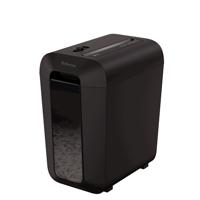 Papiervernietiger fellowes lx65 4x40mm zwart - thumbnail
