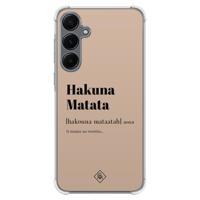 Samsung Galaxy A55 shockproof hoesje - Hakuna matata - thumbnail