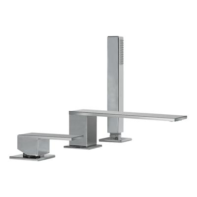 Tres Cuadro Badmengkraan voor randset met handdouche Chroom 00616105