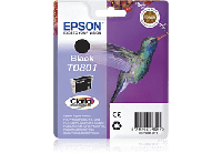 Epson Singlepack Black T0801 Claria Photographic Ink - thumbnail