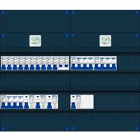 GACIA krachtgroepenkast 10 groepen 230v 2 krachtgroepen 16A 400V kookgroep HS 4P 40A - thumbnail