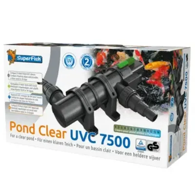 Pondclear Uvc 9W/7.500 Liter vijver Superfish - Superfish