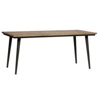 WOOOD Eettafel 'Guild' 220 x 90cm, kleur Zwart - thumbnail