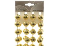 Kralenketting Kerstboom XXL 270cm Licht Goud - thumbnail