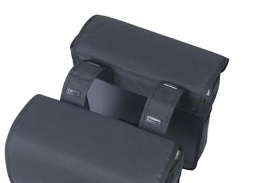 Basil Tas go dubbel | zwart 32l