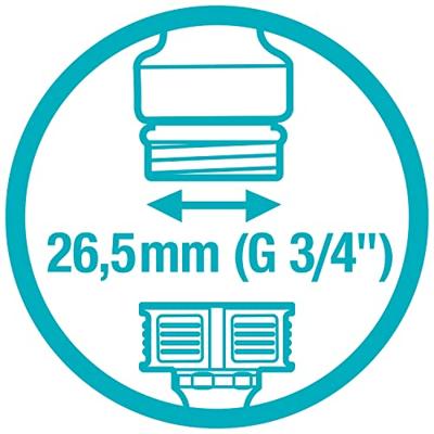 Gardena Kraanstuk 26,5mm G 3/4" E24 - Eenvoudig, Spatvrij & Vorstbestendig in Gebruik - thumbnail