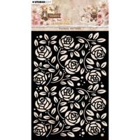 Studio Light • teddy's tea time mask stencil floral pattern - thumbnail