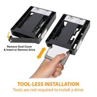 Icy Dock EZConvert Lite 2,5 naar 3,5 adapter - thumbnail