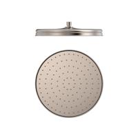 Hoofddouche Tres Plafonduitloop 31 cm Rond Classic Design Staal Tres - thumbnail