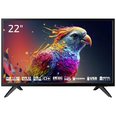 Dyon Enter 22 Pro X2 LED-TV 55 cm 22 inch Energielabel E (A - G) CI+*, DVB-C, DVB-S2, DVB-T2, Full HD Zwart Dyon Enter 22 Pro X2 LED-TV 55 cm 22 inch Energielabel E (A - G) CI+*, DVB-C, DVB-S2, DVB-T2, Full HD Zwart