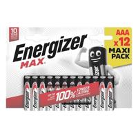 Energizer batterijen Max AAA, blister van 12 stuks - thumbnail