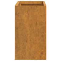 VidaXL Plantenbakken wandmontage 2 st 53x10x17 cm cortenstaal roestig - thumbnail
