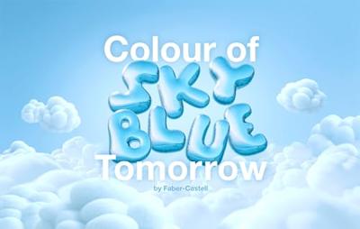 Faber Castell FC-140848 Vulpen Grip 2010 M Sky Blue