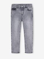 Smalle jeans large meisjes denimgrijs - thumbnail