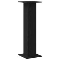 VidaXL Luidspreker standaards 2 pcs zwart eiken 30 x 30 x 95 cm - thumbnail