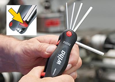 Wiha Multitool PocketStar | TORX® | Tamper Resistant (met boring) | 8-delig | SB-versie | met euroslot ophanger - 25166 - 25166