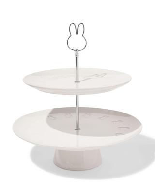 HEMA Nijntje etagere 28.5cm keramiek 2-laags