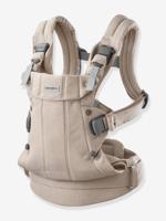 BABYBJORN Harmony draagzak geweven gemêleerd beige - thumbnail