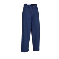 Kings of Indigo high waist mom broek LEILA van biologisch katoen dark indigo - thumbnail