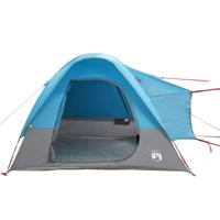 Autotent 4-persoons waterdicht blauw - thumbnail
