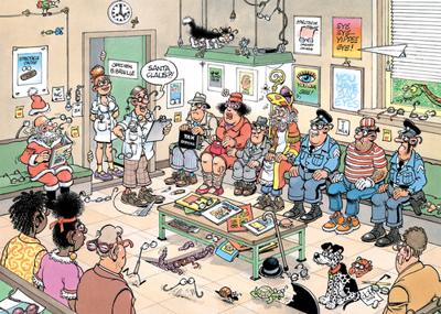 Jan van Haasteren - Blik op Oneindig, 500st. - thumbnail