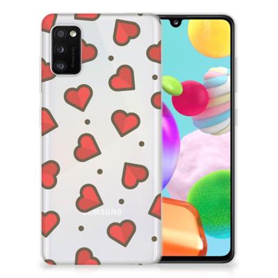 Samsung Galaxy A41 | TPU bumper | Hearts Samsung Galaxy A41 | TPU bumper | Hearts