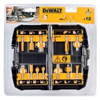 DEWALT DT90016-QZ Frezenset 12-delig - Schacht 8 mm - thumbnail