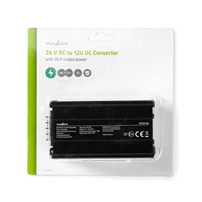 Stroomomvormer | 24 V DC - 12 V DC | 20 A Uitgang