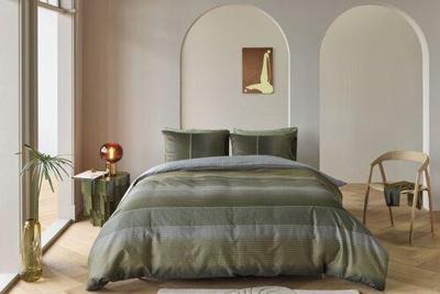 Kardol Kardol by Beddinghouse Dekbedovertrek Charlottesville Groen 200x200/220 cm