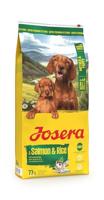 JOSERA Mother & Puppy Zalm & Rijst (1 x 12,5 kg) | Premium droogvoer voor drachtige/zogende teven en puppy's | Optimale verzorging met egie & L-carnitine | glutenvrij | 1 stuk verpakt - thumbnail
