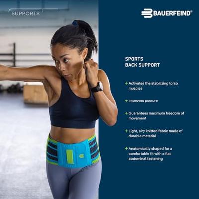 Bauerfeind Sports Back Support Rugbrace - XS - Zwart Bauerfeind Sports Back Support Rugbrace - XS - Zwart