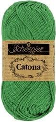 Scheepjes Catona 50g - 515 Emerald - Haakgaren / Breigaren