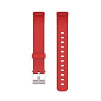 Fitbit Luxe - Sportbandje met gesp - Maat: Large - Rood - thumbnail