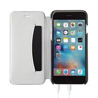 Pipetto iPhone 6 Plus/iPhone 6S Plus Folio Case - Slim Wallet Cover - Zwart Luxe Veganistisch Leer (Compatibel met iPhone 6 Plus, iPhone 6S Plus) - thumbnail