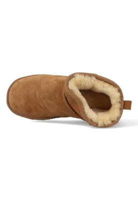 Warmbat Durack Suede Pantoffel Dames Cognac 39 - thumbnail