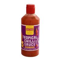 GoTan Tropical Chilli Sauce MangoAnanas 500 ml bij Jumbo - thumbnail