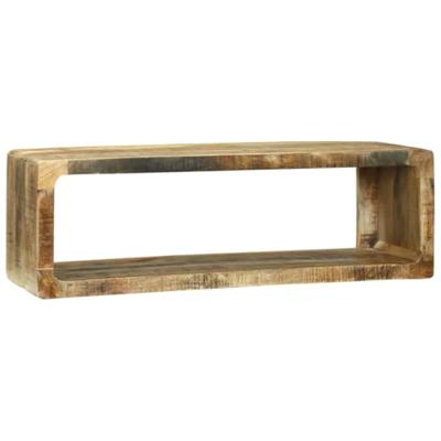 3-delige TV-meubelset Massief hout Ruw mangohout