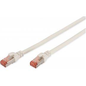 Digitus DK-1644-050/WH RJ45 Netwerkkabel, patchkabel CAT 6 S/FTP 5.00 m Wit Vlambestendig, Folie afscherming, Afscherming gevlochten, Afgeschermd, Digitus DK-1644-050/WH RJ45 Netwerkkabel, patchkabel CAT 6 S/FTP 5.00 m Wit Vlambestendig, Folie afscherming, Afscherming gevlochten, Afgeschermd,
