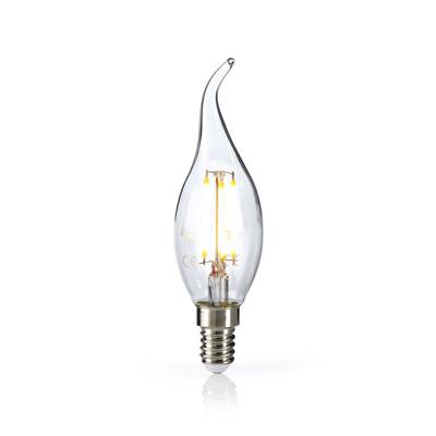 Nedis ledbfe14canft2 retro led-gloeilamp e14 kaars met gebogen punt 4,8 w 470 lm Nedis ledbfe14canft2 retro led-gloeilamp e14 kaars met gebogen punt 4,8 w 470 lm