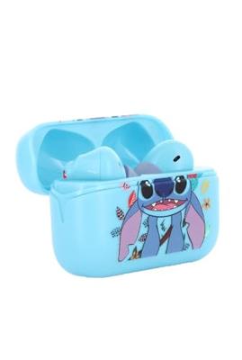 Lilo & Stitch Holdems Mini Holder & Wireless Headphones Stitch Design 2 mit TWS Buds Pro 10 cm - thumbnail