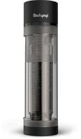 Sodapop Soda-maker Logan Mat zwart Incl. 2 glazen flessen, Incl. 1 PET-fles - thumbnail