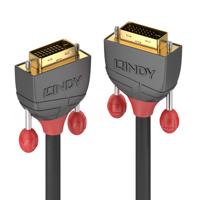 LINDY Link Kabel Anthra-lijn 15m Zwart - thumbnail