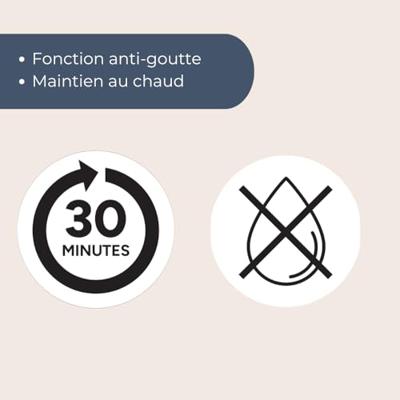 Cafetière Terraillon 15353 DIAMANT Wit 1,25 L