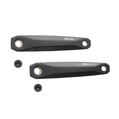 Miranda lambda e-bike crankset bosch 3 170mm zwart